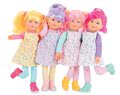 Bábika Iris Rainbow Dolls Corolle s hodvábnymi vlasmi a vanilkou fialová 38 cm od 3 rokov