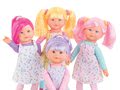 Bábika Iris Rainbow Dolls Corolle s hodvábnymi vlasmi a vanilkou fialová 38 cm od 3 rokov