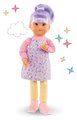 Bábika Iris Rainbow Dolls Corolle s hodvábnymi vlasmi a vanilkou fialová 38 cm od 3 rokov