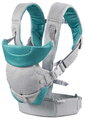 Nosič pre dieťa Flip 4v1 Light & Airy Convertible Carrier Infantino 4 spôsoby nosenia sivý od 3,6-14,5 kg od 0 mes