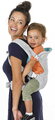Nosič pre dieťa Flip 4v1 Light & Airy Convertible Carrier Infantino 4 spôsoby nosenia sivý od 3,6-14,5 kg od 0 mes