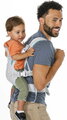 Nosič pre dieťa Flip 4v1 Light & Airy Convertible Carrier Infantino 4 spôsoby nosenia sivý od 3,6-14,5 kg od 0 mes