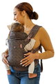 Nosič pre dieťa Flip 4v1 Convertible Carrier Leopard Infantino 4 spôsoby nosenia s leopardím vzorom od 3,6-14,5 kg od 0 mes