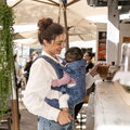 Nosič pre dieťa Flip 4v1 Convertible Carrier Navy Infantino 4 spôsoby nosenia modrý od 3,6-14,5 kg od 0 mes