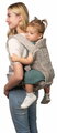 Nosič pre dieťa Hip Rider Airy 5v1 Hip Seat Carrier Infantino 5 spôsobov nosenia béžový od 5,5-20,4 kg od 3 mes