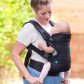 Nosič pre dieťa Flip Advanced 4v1 Convertible Carrier Black Denim Infantino 4 spôsoby nosenia čierny od 3,6-14,5 kg od 0 mes