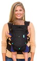 Nosič pre dieťa Flip Advanced 4v1 Convertible Carrier Black Denim Infantino 4 spôsoby nosenia čierny od 3,6-14,5 kg od 0 mes