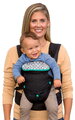 Nosič pre dieťa Flip Advanced 4v1 Convertible Carrier Black Denim Infantino 4 spôsoby nosenia čierny od 3,6-14,5 kg od 0 mes