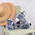 Plyšový somárik Donkey Sweety Mousse Histoire d’ Ours v darčekovom balení sivý 25 cm od 0 mes