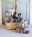 Plyšová panda Sweety Mousse Histoire d’ Ours v darčekovom balení sivá 25 cm od 0 mes