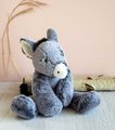 Plyšový somárik Donkey Sweety Mousse Histoire d’ Ours sivý 40 cm od 0 mes