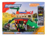 Garáž farma so stajňou 2 poschodová Farmyard Majorette s 8 figúrkami zvieratiek a 2 traktory od 5 rokov MJ3009000