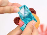 Hrkálky na ruky a nohy Feet's and Hand's Rattles Ludi na suchý zips 4 kusy od 0 mes LU30102