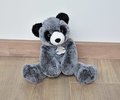 Plyšová panda Sweety Mousse Histoire d’ Ours sivá 40 cm od 0 mes