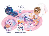 Hracia podložka s vodou Morské víly Mermaid Water Play Mat Ludi pre hru na brušku ružová od 10 mes