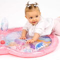 Hracia podložka s vodou Morské víly Mermaid Water Play Mat Ludi pre hru na brušku ružová od 10 mes