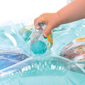 Hracia podložka s vodou More Marine Water Play Mat Ludi pre hru na brušku modrá od 10 mes