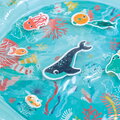Hracia podložka s vodou More Marine Water Play Mat Ludi pre hru na brušku modrá od 10 mes