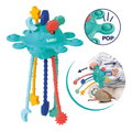 Hrkálka s hryzátkom Zippy Toy Ludi zo silikónu od 10 mes LU30131