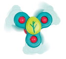 Fidget spinner pre bábätká Baby Spinner Ludi s prísavkou modrý od 10 mes
