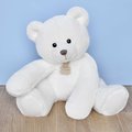 Plyšový medvedík Ours Oscar Ivory Histoire d’ Ours biely 35 cm od 0 mes