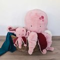 Plyšová chobotnica Pink Octopus XXL Marine Treasure Histoire d’ Ours ružová 124*70 cm od 0 mes