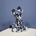 Plyšová žirafa Lisi the Blue Giraffe Histoire d’ Ours v darčekovom balení modrá 30 cm od 0 mes