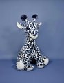 Plyšová žirafa Lisi the Blue Giraffe Histoire d’ Ours modrá 50 cm od 0 mes