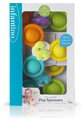 Spinner do vane Silicone Bath Pop Spinners Infantino 3 kusy s prísavkami od 4 mes INF305289