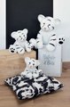 Plyšový snežný tiger White Baby Tiger Histoire d’ Ours v darčekovom balení biely 25 cm od 0 mes