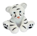 Plyšový snežný tiger White Baby Tiger Histoire d’ Ours v darčekovom balení biely 25 cm od 0 mes