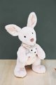 Plyšový klokan s mláďatkom Sydney the Kangaroo Histoire d’ Ours v darčekovom balení ružový 30 cm od 0 mes