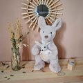 Plyšový klokan s mláďatkom Sydney the Kangaroo Histoire d’ Ours v darčekovom balení ružový 30 cm od 0 mes