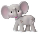 Hryzátko Slon Squeeze & Teethe Elephant Infantino z prírodného kaučuku od 0 mes