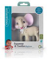Hryzátko Slon Squeeze & Teethe Elephant Infantino z prírodného kaučuku od 0 mes