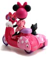 Motorka s prívesom na diaľkové ovládanie IRC Minnie Scooter Jada ružová dĺžka 19 cm