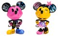 Figúrky zberateľské Mickey a Minnie Designer Jada kovové 2 kusy výška 10 cm