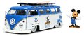 Autíčko s figúrkou Disney Mickey Mouse Van Jada kovové dĺžka 15,9 cm 1:24