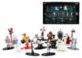 Figúrky zberateľské Nightmare before Christmas Nano Jada kovové výška 4 cm sada 18 druhov