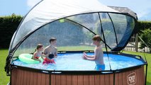 Kryt kopula Pool Cover Eco Exit Toys na bazény s priemerom 360 cm univerzálna od 6 rokov ET30801270