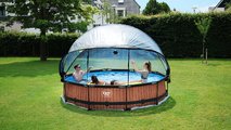 Kryt kopula Pool Cover Eco Exit Toys na bazény s priemerom 360 cm univerzálna od 6 rokov ET30801270