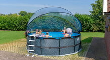 Kryt kopula Pool Dome Cover ECO Exit Toys univerzálny na bazény s priemerom 450 cm ET30801570