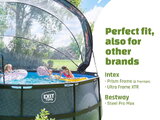 Kryt kopula Pool Dome Cover ECO Exit Toys univerzálny na bazény s priemerom 488 cm ET30801670