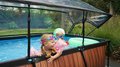 Kryt kopula pool cover Exit Toys na bazény s rozmerom 300*200 cm od 6 rokov