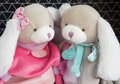 Plyšový psík na bábkové divadlo Dog Toopi Boy Hand Puppet Doudou et Compagnie hnedý 28 cm od 0 mes