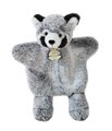Plyšová panda červená na bábkové divadlo Red Panda Puppet Sweety Mousse Histoire d’ Ours sivá 25 cm od 0 mes