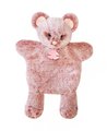 Plyšová myška na bábkové divadlo Mouse Puppet Sweety Mousse Histoire d’ Ours ružová 25 cm od 0 mes
