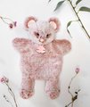 Plyšová myška na bábkové divadlo Mouse Puppet Sweety Mousse Histoire d’ Ours ružová 25 cm od 0 mes