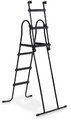Schody k bazénu pool ladder Exit Toys pre výšku 91 - 107 cm kovový rám protišmykové čierne