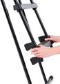 Schody k bazénu pool ladder Exit Toys pre výšku 91 - 107 cm kovový rám protišmykové čierne